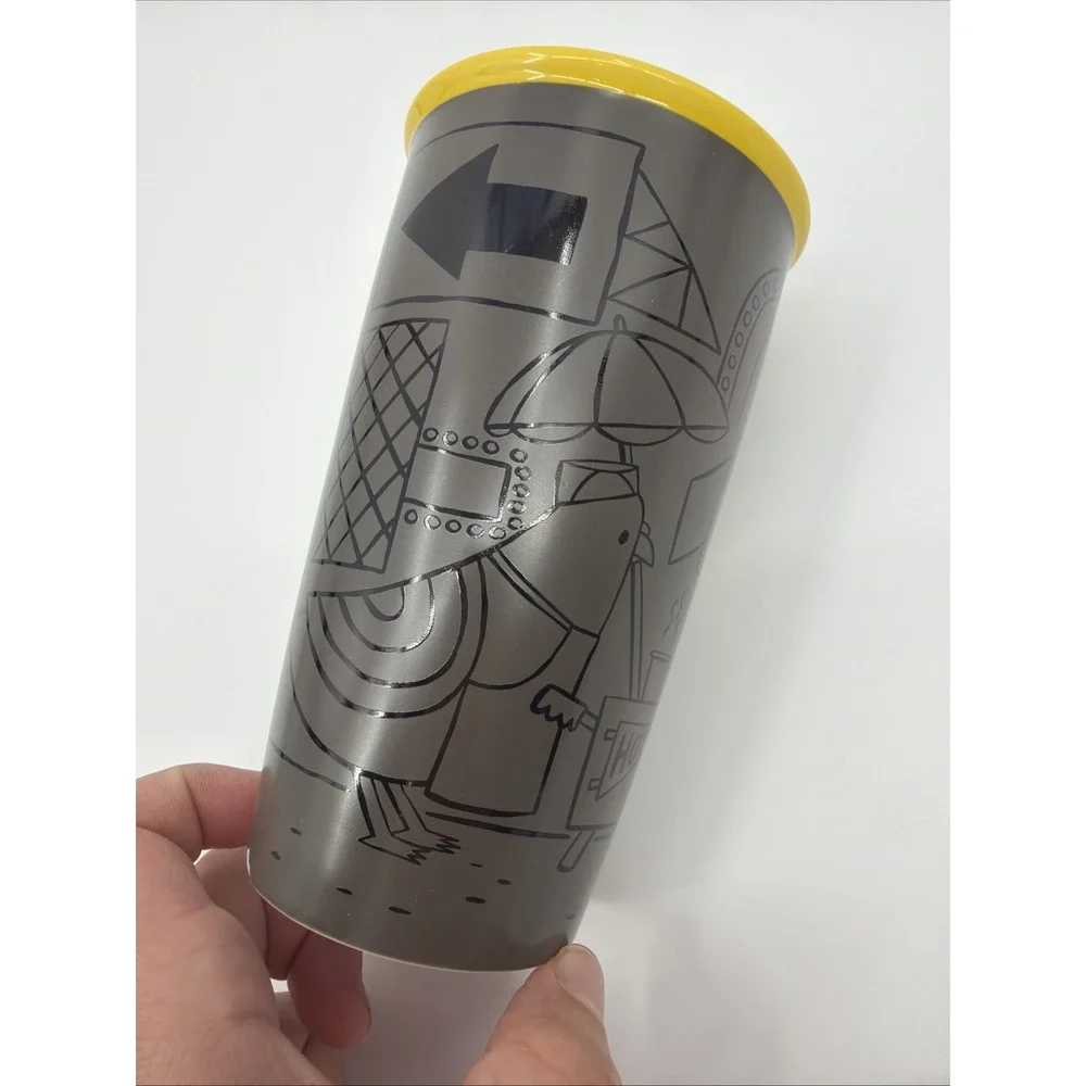 Starbucks Times Square  Cup 12 Oz NYC Ceramic Tumbler Limited Edition
